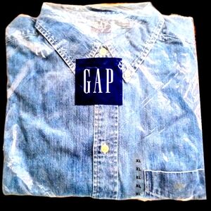XL Denim Button-down